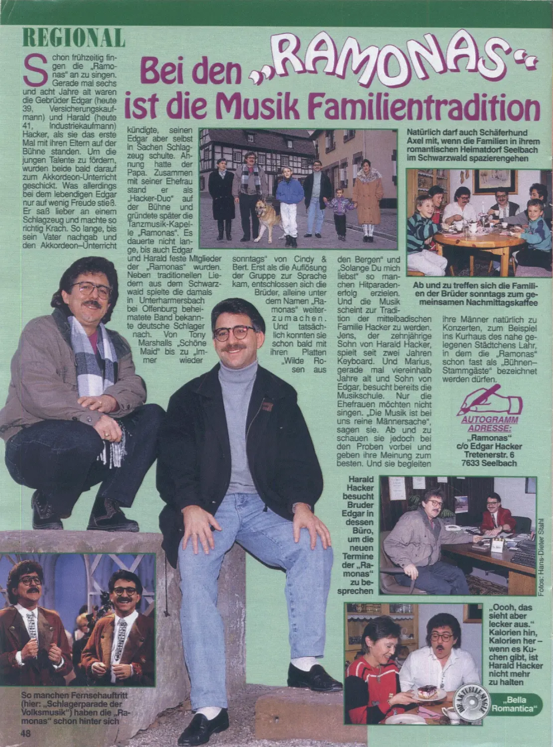 Zeitungsartikel von Harald Hacker