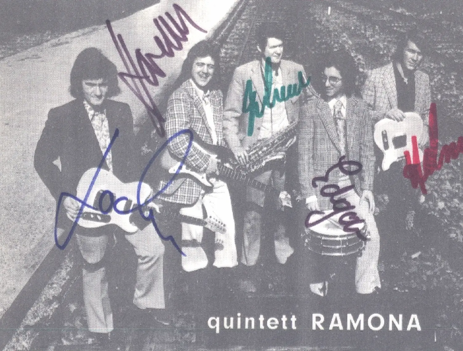Ramonas Band 70er von Harald Hacker